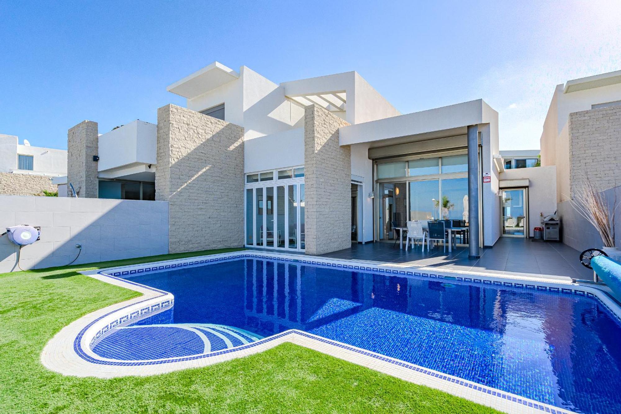 Villa Elisabetta, Luxury Villa With Heated Pool Ocean View In Adeje, Tenerife Адехе Екстер'єр фото